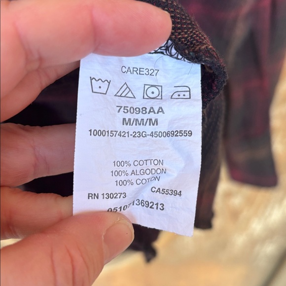 Wrangler Pearl Snap Top! Men’s Medium - Picture 4 of 5